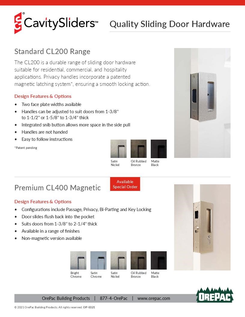 Doors Orepac Building Products